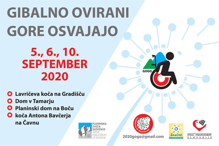 Gibalno ovirani gore osvajajo