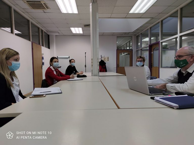 Podžupanja Sara Tomšič na delovnem obisku v Centru Sonček Novo mesto