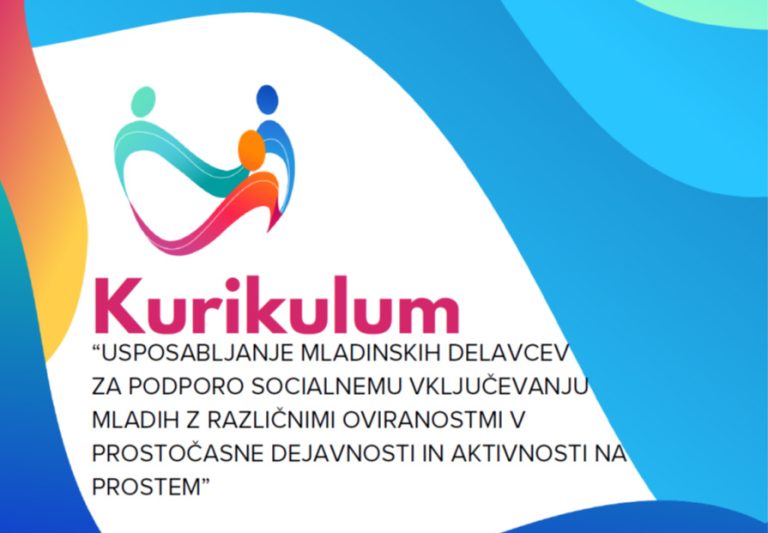 Učni načrt: spodbujanje vključujočih socialnih in prostočasnih dejavnosti za mlade z različnimi oviranostmi