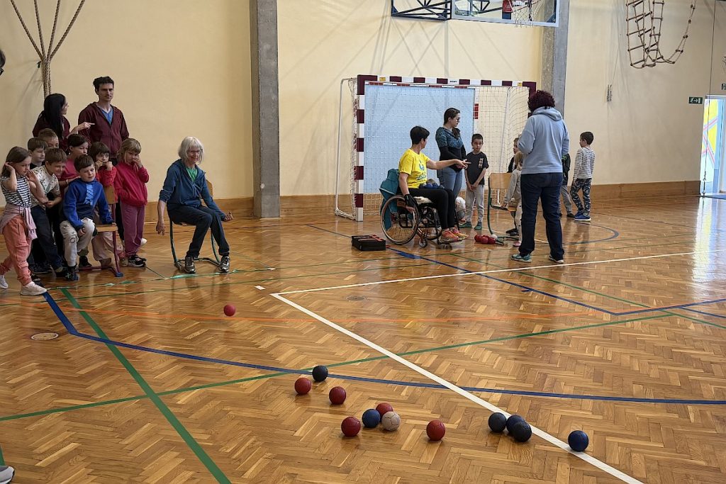 OŠ Branik inkluzivni športni dan. FOTO: Radio Robin
