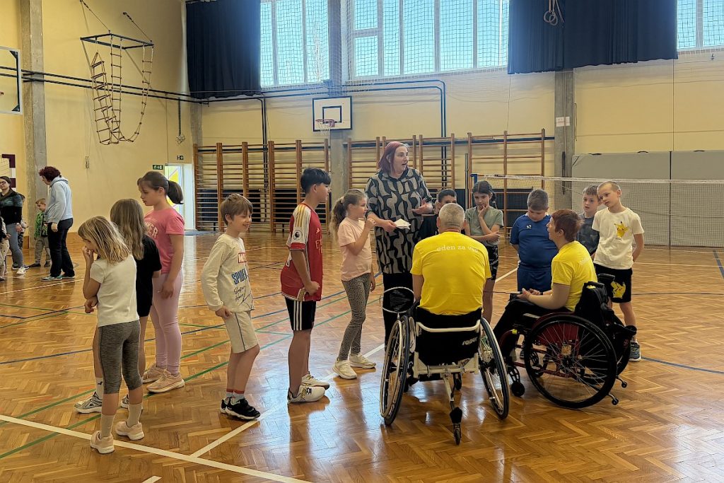 OŠ Branik inkluzivni športni dan. FOTO: Radio Robin
