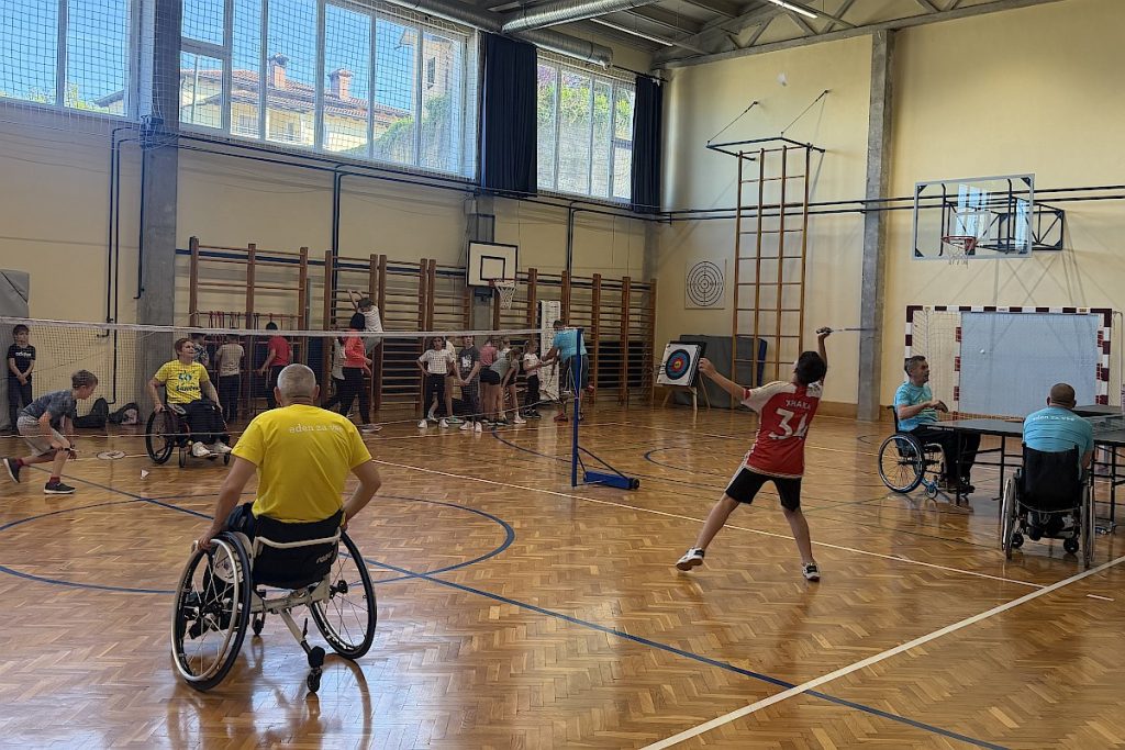 OŠ Branik inkluzivni športni dan. FOTO: Radio Robin