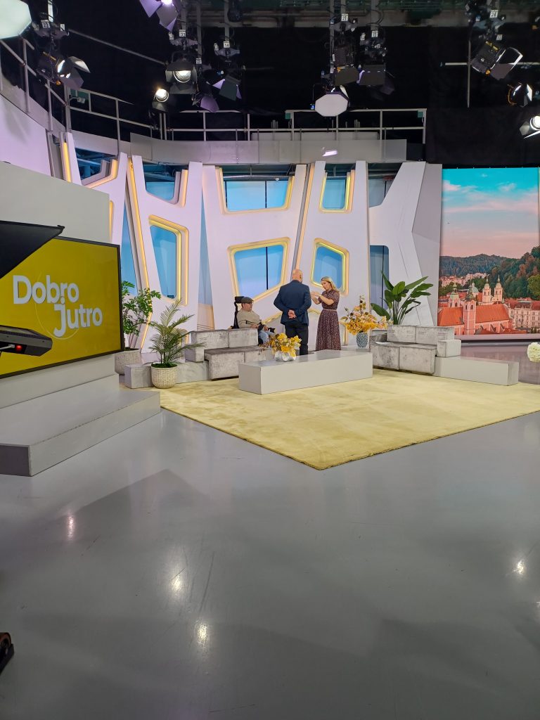 O dostopnih javnih straniščih tudi v oddaji Dobro jutro